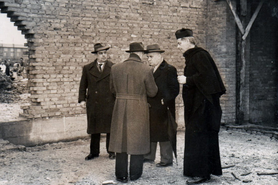 Costruzione della chiesa anno 1952