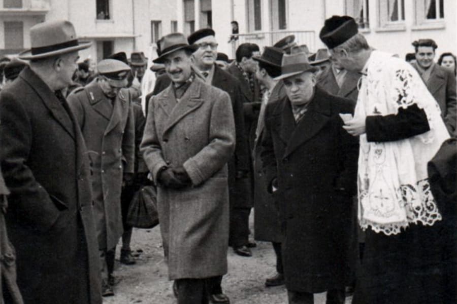 Inaugurazione della chiesa anno 1954