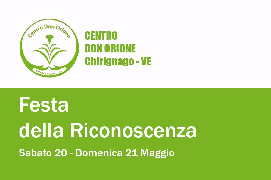 20-21 maggio, don Orione in Festa