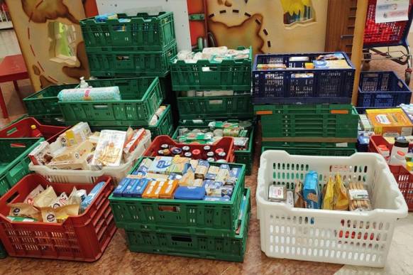 Domenica 15 dicembre, raccolta alimentari